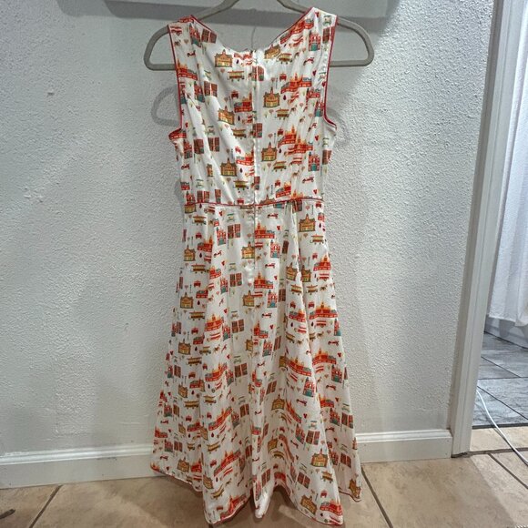 The Dress Shop Her Universe Disney Dress Shop Main Street Usa Dress W/ Cardigan - Picture 2 of 5